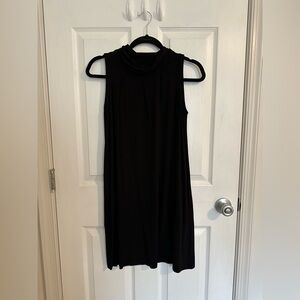 Casual Black Sleeveless Dress